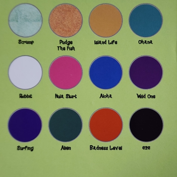 Disney Lilo & Stitch Frog 12 Eyeshadow Palette NEW - Picture 5 of 9